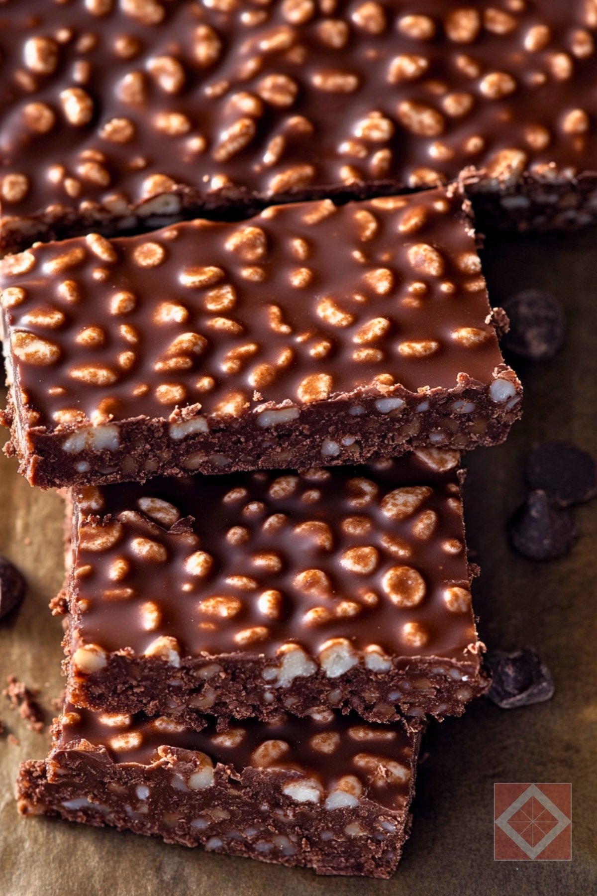 13 Weeknight Dessert Recipes That’ll Save Your Sanity (and Your Sweet Tooth) - Peanut Butter Mocha Crunch Bars Dessert pin 1 midia
