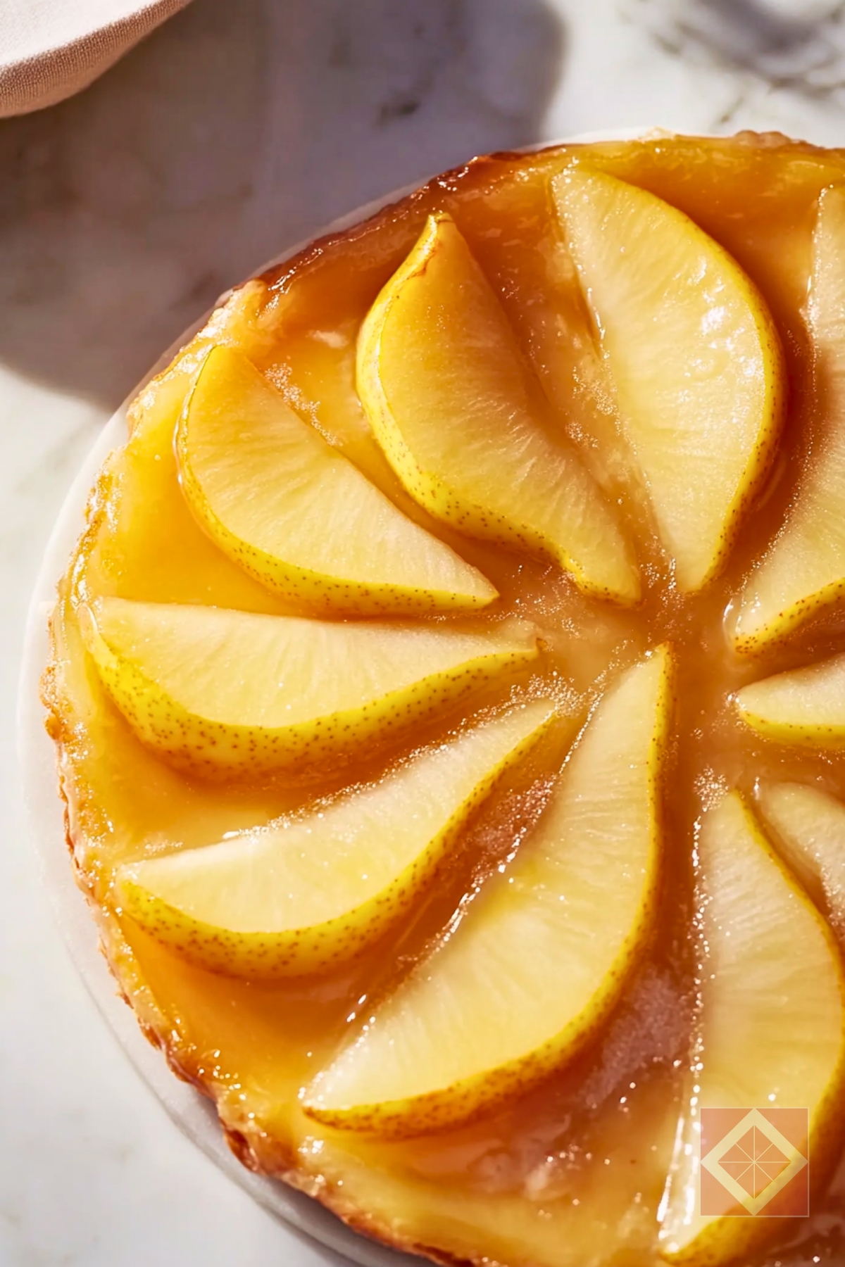 Perfect Pear Tarte Tatin Made Simple: Recipe for Two - Pear Tarte Tatin pin 1 midia