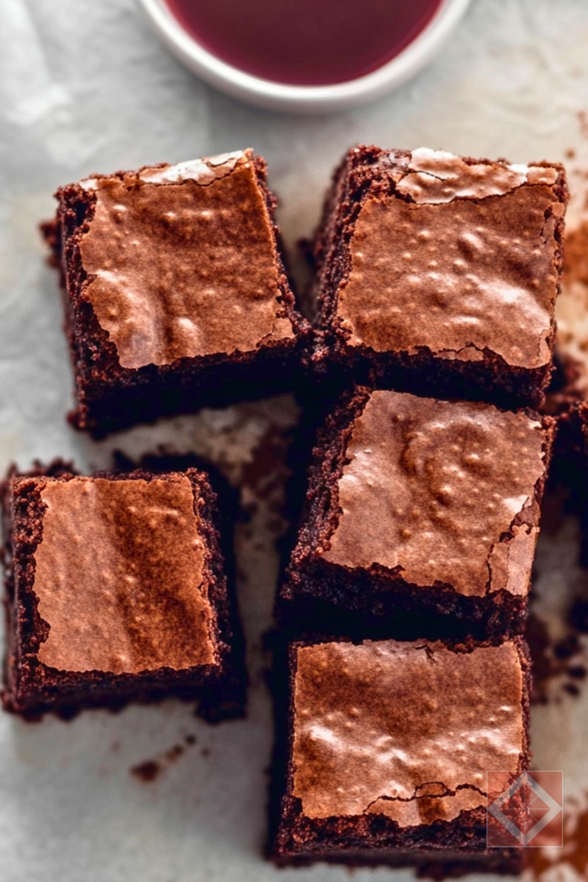 Red Wine Brownies Recipe: A Dessert You Can’t Resist - Red Wine Brownies Dessert pin 3 midia