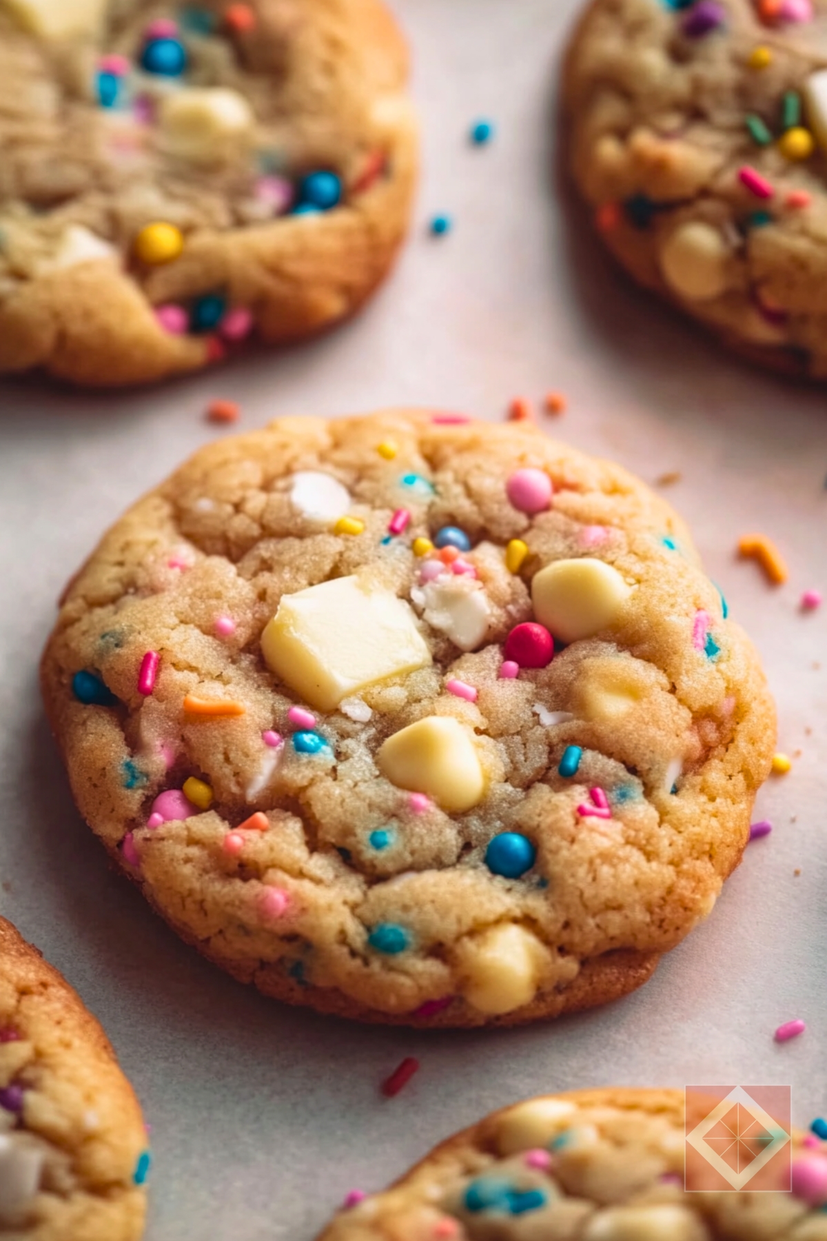 Unbirthday Cake Cookies: Colorful, Chewy, & Delicious - Unbirthday Cake Cookies Dessert pin 2 midia