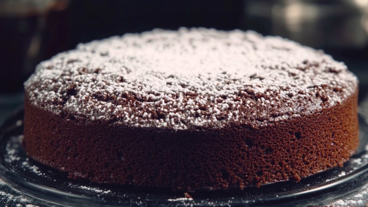 Chocolate Dessert Recipe You Can Make in One Bowl - Weeknight Chocolate Snacking Cake Dessert midia