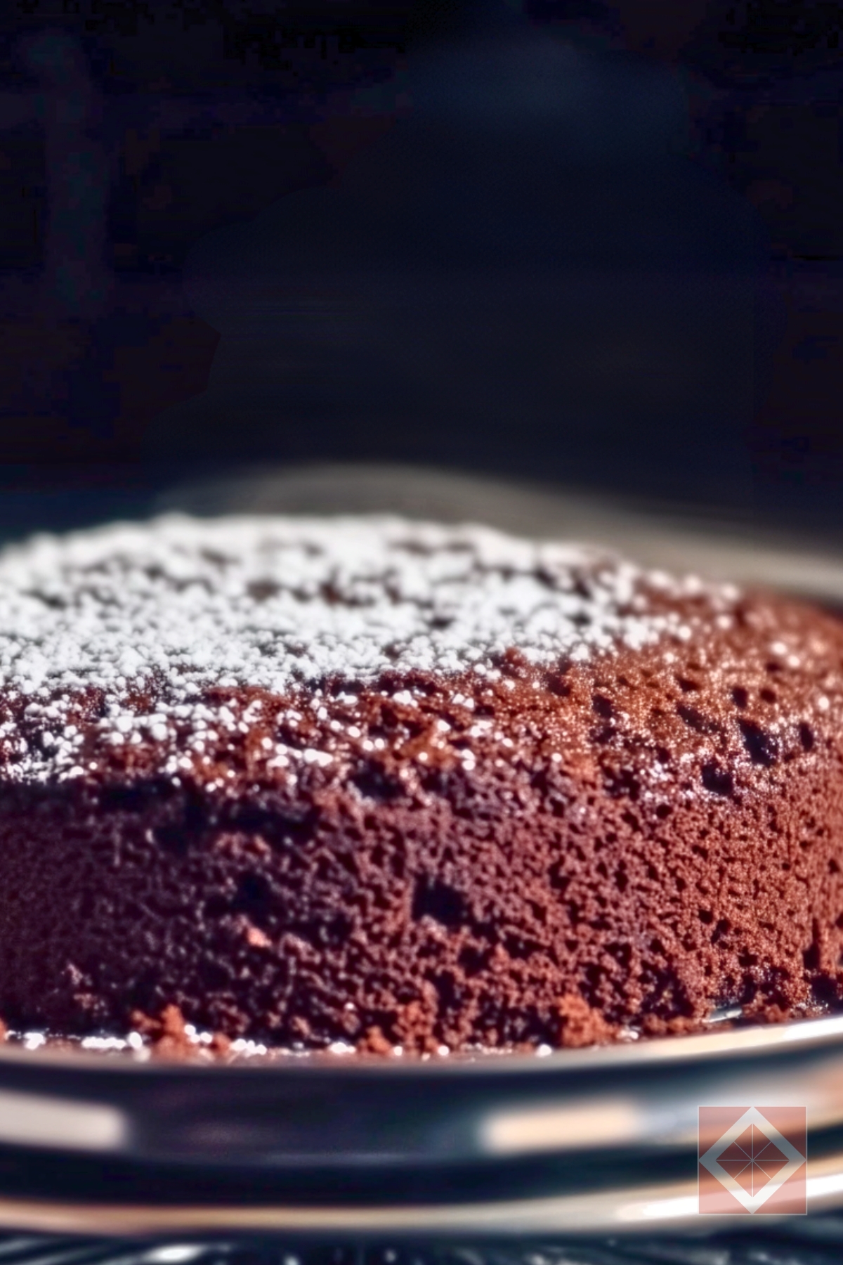 Chocolate Dessert Recipe You Can Make in One Bowl - Weeknight Chocolate Snacking Cake Dessert pin 3 midia