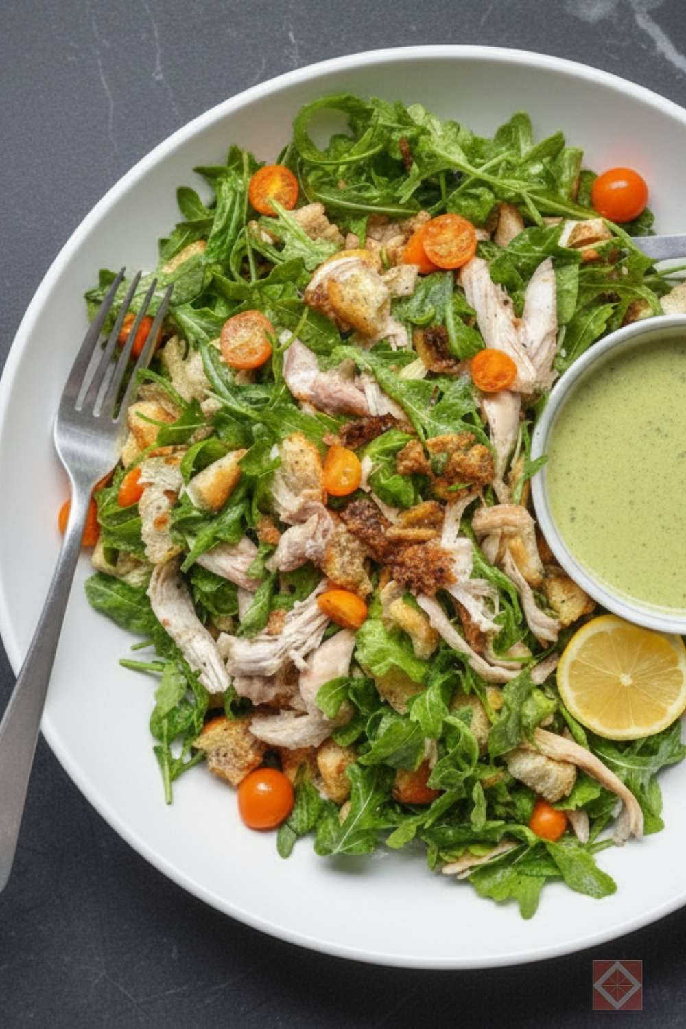 Dinner-Ready Chicken Salad with Green Aioli - Chicken Salad with Green Aioli 3