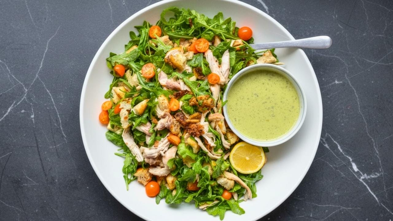 Dinner-Ready Chicken Salad with Green Aioli - Chicken Salad with Green Aioli