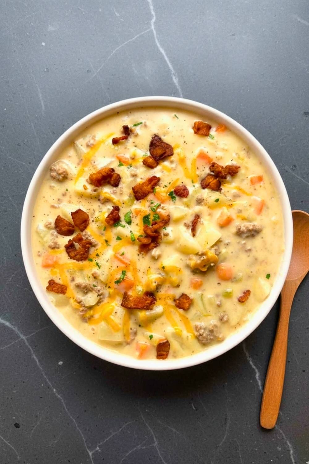 Cheeseburger Soup? Yep, and It’s Better Than You Think - cheeseburger soup