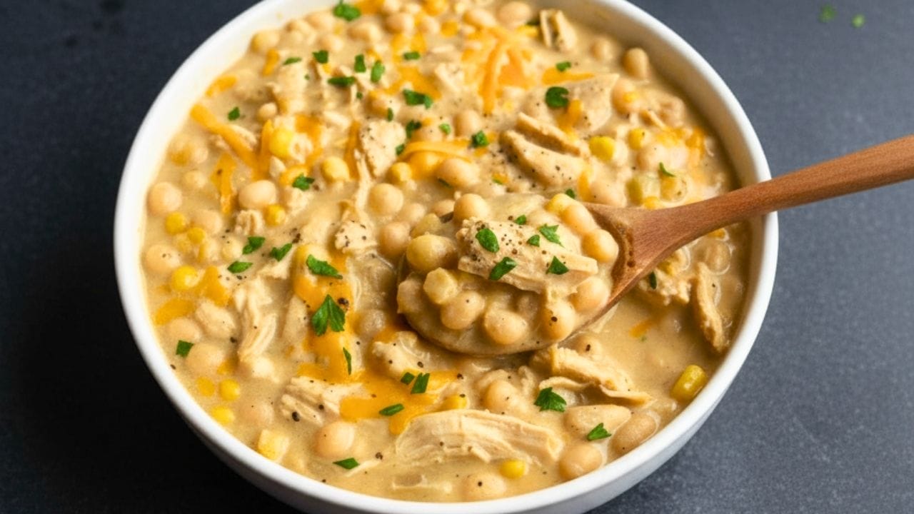 The Best White Chicken Chili Recipe You’ll Ever Make on the Stove Top - white chicken chili