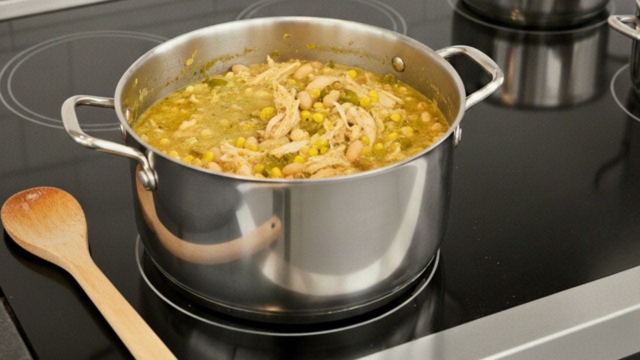 The Best White Chicken Chili Recipe You’ll Ever Make on the Stove Top - white chicken chili 1 1