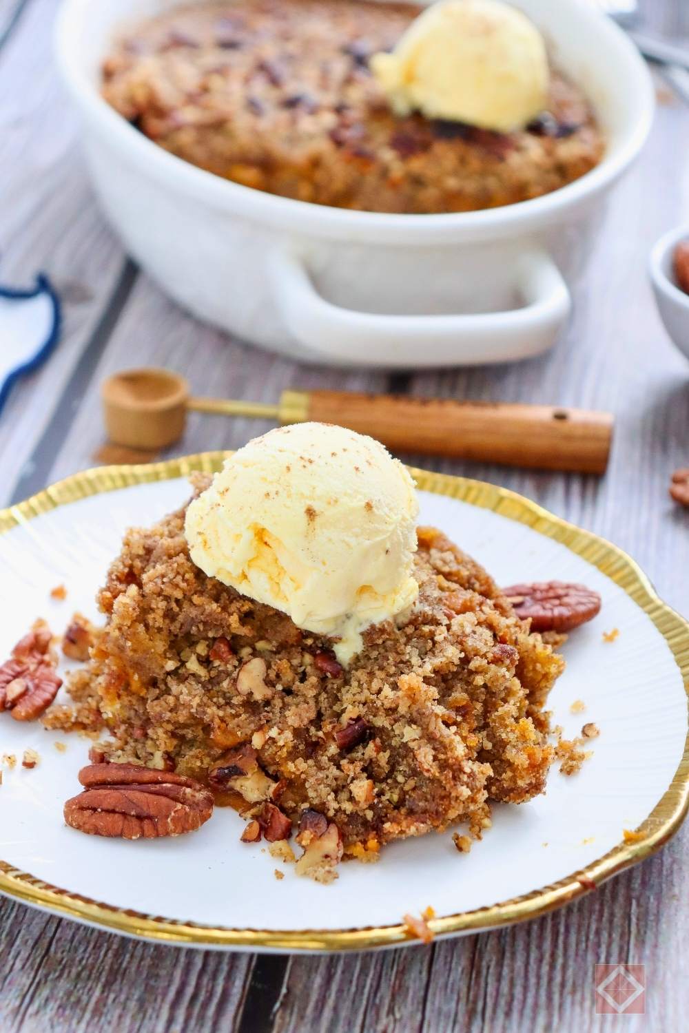 clean pumpkin dump cake that loves you back - Clean Pumpkin Dump Cake 3