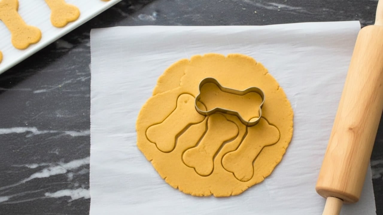easy pumpkin peanut butter dog treats: healthy, crunchy, and xylitol-free - Pumpkin Peanut Butter dog Biscuits 3