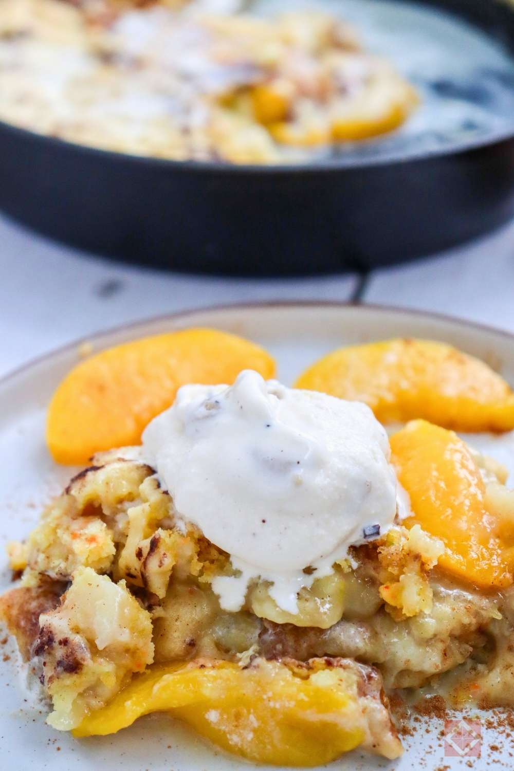 skillet peach dump cake: 10-minute prep, big payoff - Skillet Peach Dump Cake 4