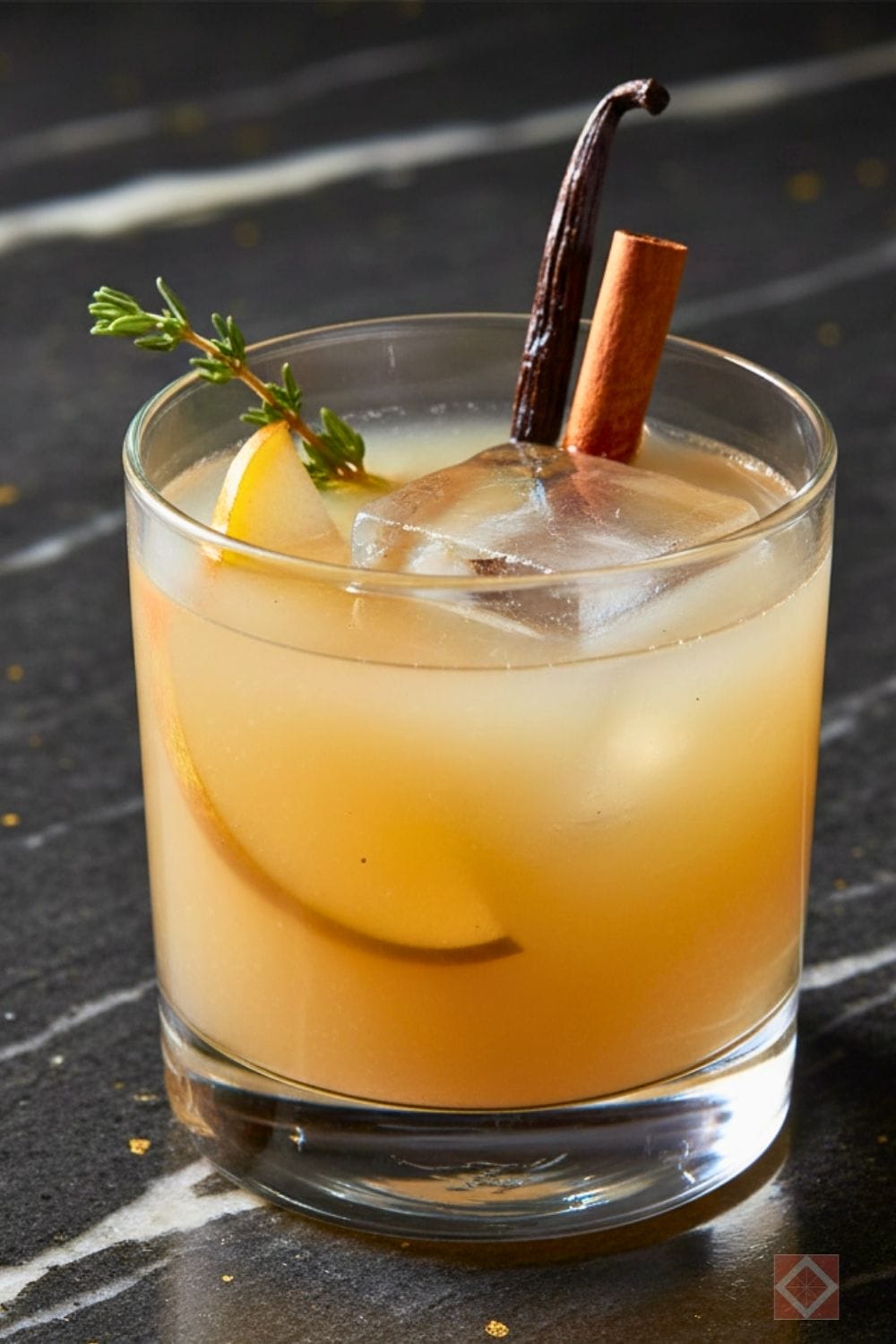 Celebrate Fall With a Sparkling Vanilla Pear Mocktail (Enhanced Edition) - Sparkling Vanilla Pear Mocktail 3