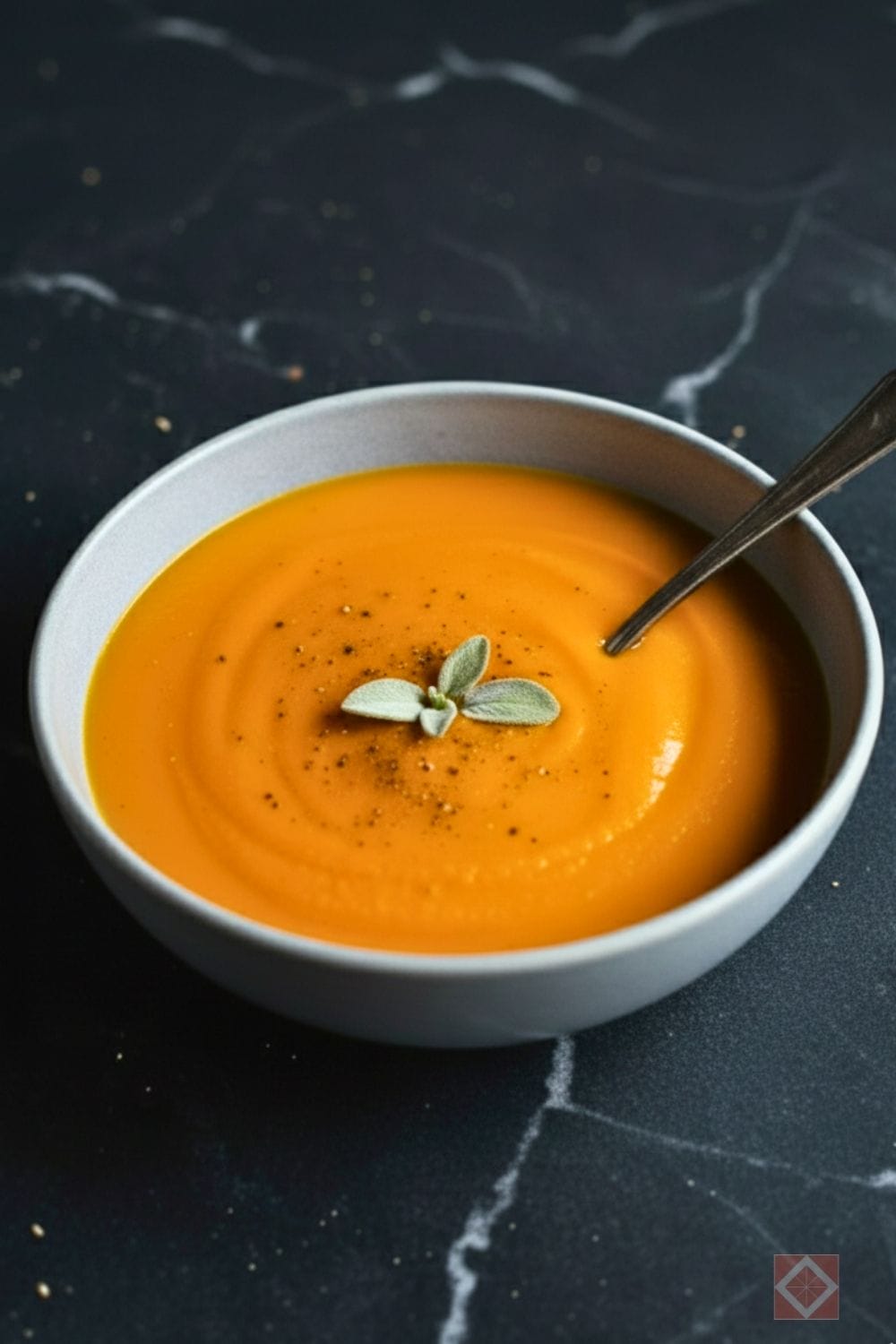 Sweet Potato Apple Soup (Upgraded with Roasted Flavor + Creamy Finish) - Sweet Potato Apple Soup 3