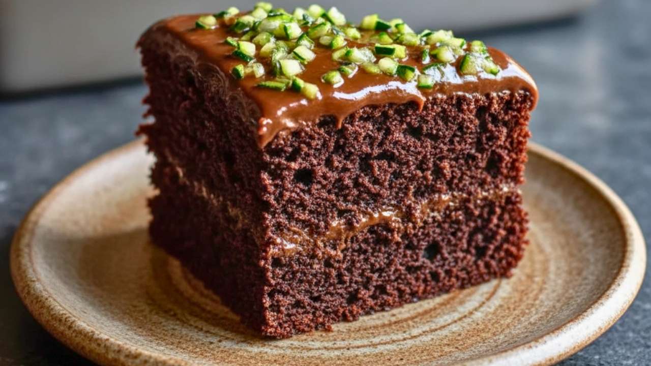 Chocolate Zucchini Cake (Impossibly Moist & Fudgy) - chocolate zucchini cake 4