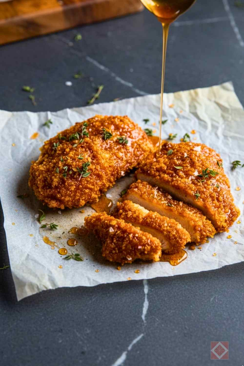 crunchy baked hot honey chicken (that’s actually crispy) - crunchy baked hot honey chicken 2