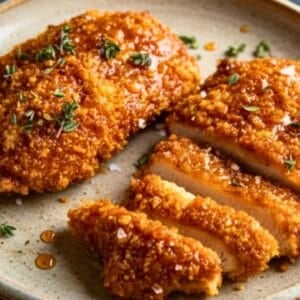 crunchy baked hot honey chicken (that’s actually crispy) - crunchy baked hot honey chicken