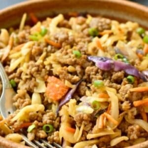 low calorie & carb egg roll in a bowl (that’s actually not bland) - egg roll in a bowl 2