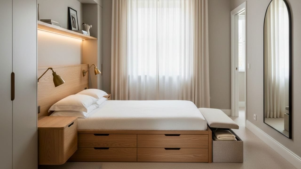 23 small bedroom ideas that make every inch count - small bedroom ideas 24
